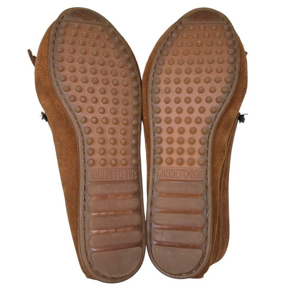 Minnetonka Suede Leather Kilty Arizona Moccasins. Size 9 - Picture 8 of 11